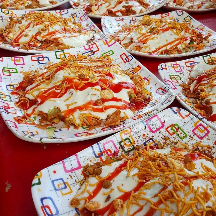 Aloo Tikki Chaat